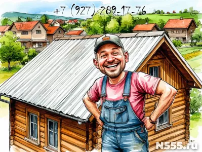 Замена шиферной крыши в Бессоновке, монтаж кровли